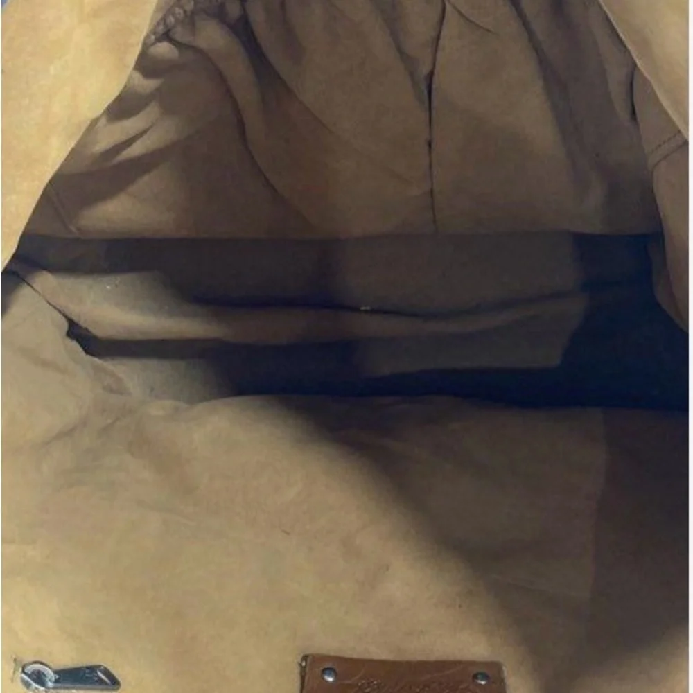 Patricia Nash Mizzana Twisted Braid Leather Tote Bag Black Studded - Picture 9 of 10